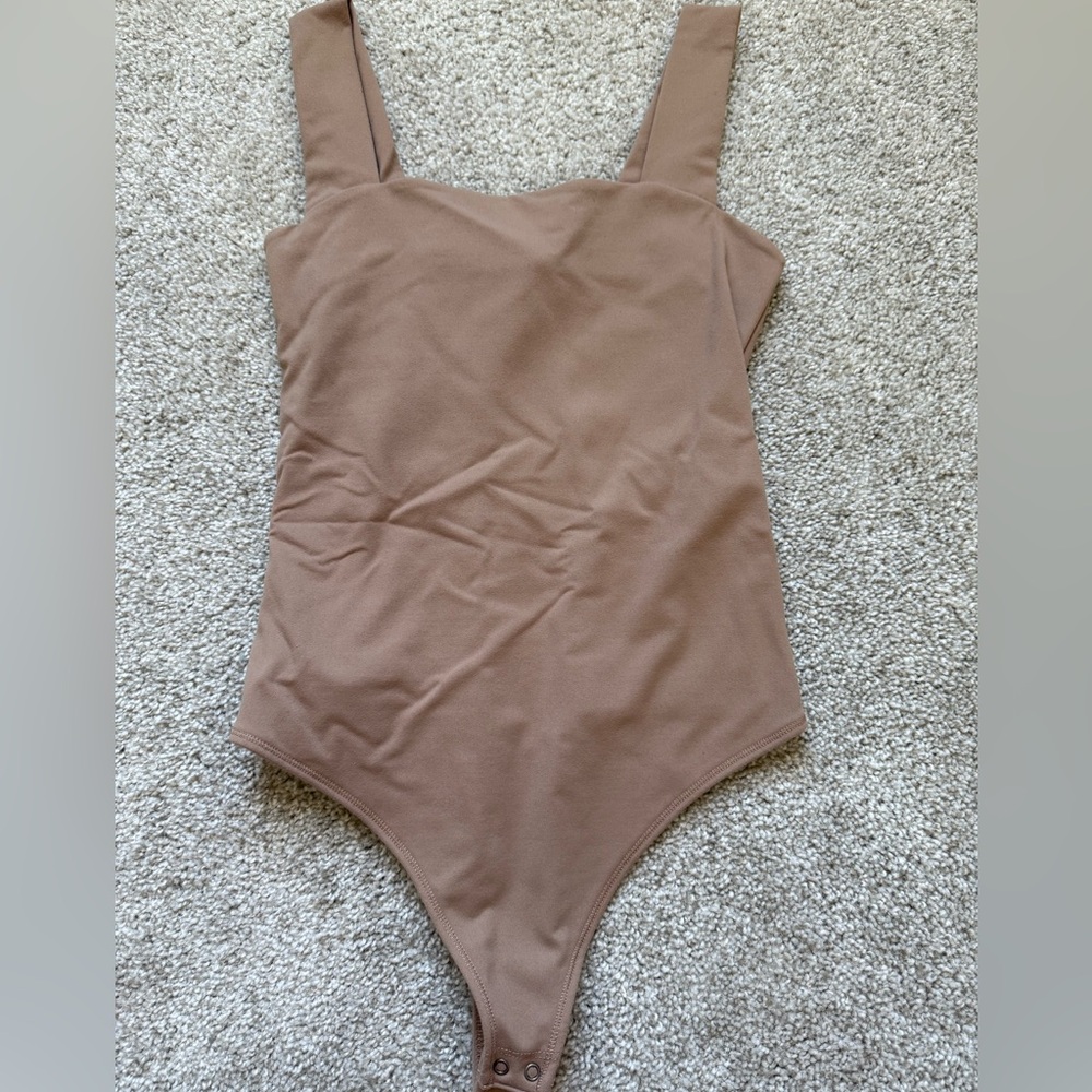 Abercrombie Taupe Bodysuit